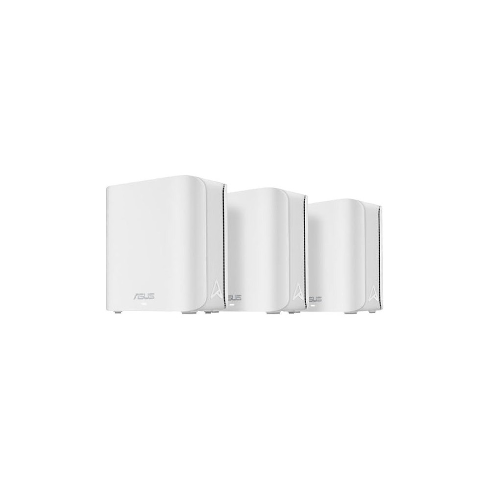 Asus Zenwifi BD4 (3PK) Dual-Band Wifi 7 (802.11Be) Aimesh Extendable Router: 3.6 Gbps, Dual 2.5G Ports, Up To 3 Ssids For Iot Devices, Parental Controls, Vpns, Advanced Network Security, White