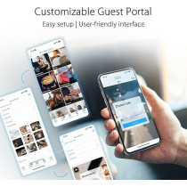 Asus Expertwifi EBR63 AX3000, All-In-One Access Point With Router, Switch And Security Gateway, Supports Up To 5 SSIDS And Vlan, Customized Guest Portal, Commercial Grade Network Security, White