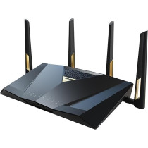 Asus RT-BE88U Dualband Wifi 7 Aimesh Extendable Performance Router, High Speed, 802.11Be, 8 Streams, 10G Ports, Enhanced Security, Easy Setup, Black