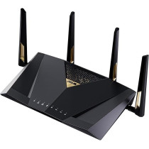 Asus RT-BE88U Dualband Wifi 7 Aimesh Extendable Performance Router, High Speed, 802.11Be, 8 Streams, 10G Ports, Enhanced Security, Easy Setup, Black