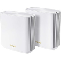 Asus Zenwifi AX6600 Tri-Band Mesh Wifi 6 System (XT8 2PK) Whole Home Coverage Up To 5500 Sq.Ft & 6+ Rooms, Aimesh, Included Lifetime Internet Security, Easy Setup, 3 SSID, Parental Control, White