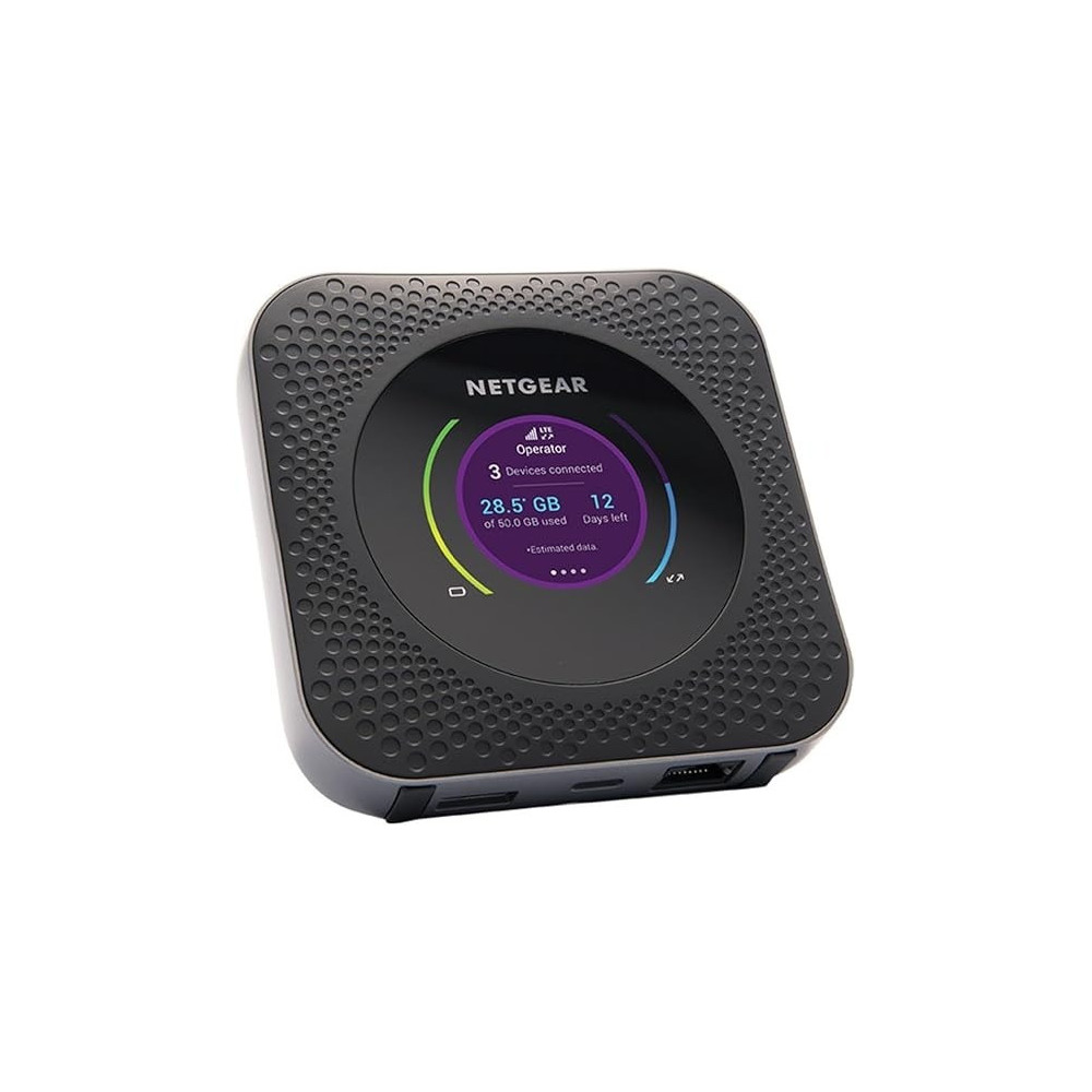 Netgear MR1100-100EUS Nighthawk LTE Mobile Hotspot Router, Unlocked For All Networks, Grey