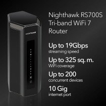 Netgear Nighthawk Tri-Band Wifi 7 Router RS700S, 19Gbps