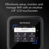 Netgear Nighthawk M6 Pro 5G Mobile Hotspot 5G Router With Sim Card Slot 5G Modem Portable Wifi Device For Travel Unlocked Wifi 6E 8Gbps MR6550