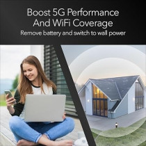 Netgear M6 Pro 5G Wifi 6E Mobile Hotspot Router, Unlocked, Up To 4Gbps, Black