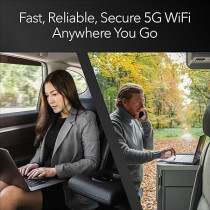 Netgear M6 Pro 5G Wifi 6E Mobile Hotspot Router, Unlocked, Up To 4Gbps, Black