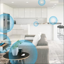 Netgear EAX12-100UKS Dual-Band Wifi 6 Mesh Extender, White