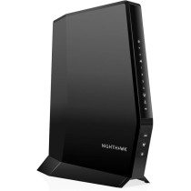 Netgear Nighthawk Modem Router Combo (CAX30) WiFi 6 Router, Black
