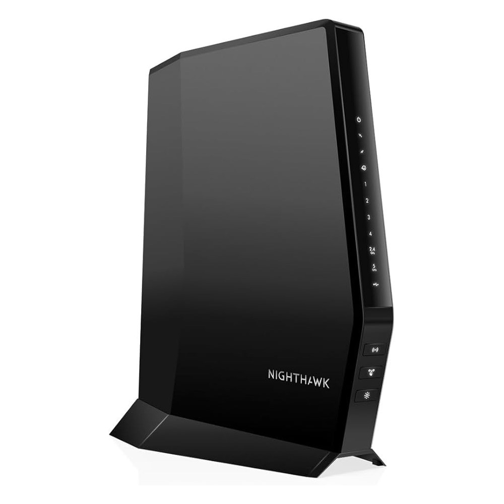 Netgear Nighthawk Modem Router Combo (CAX30) WiFi 6 Router, Black