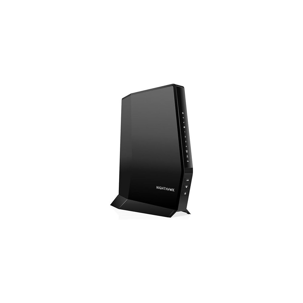 Netgear Nighthawk Wifi 6 Cable Modem Router With 90-Day Cyber Threat Protection Subscription (CAX30S), Black