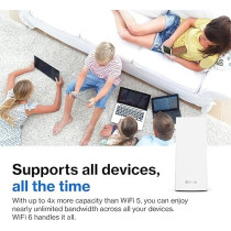 Linksys Atlas Wifi 6 Router Home Wifi Mesh System, White