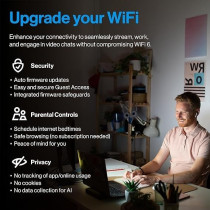 Linksys Velop Micro 6 Dual Band Mesh Wifi 6 Router, White