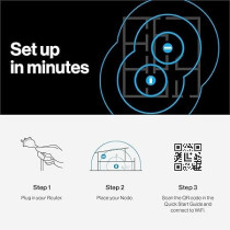 Linksys Velop Micro 6 Dual Band Mesh WiFi System WiFi 6 Gigabit Gaming Router With Up To 3 Gbps Speed