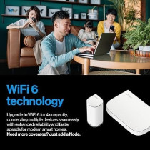 Linksys Velop Micro 6 Dual Band Mesh WiFi System WiFi 6 Gigabit Gaming Router With Up To 3 Gbps Speed