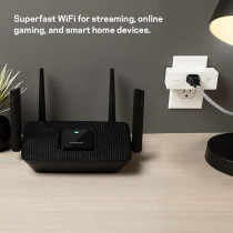 Linksys MR8300 Tri-Band Mesh WiFi 5 Router (AC2200), Black