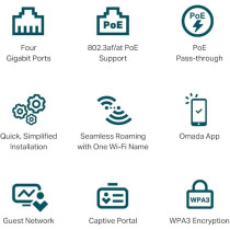 TP-Link AX3000 Wall-Plate Dual-Band WiFi