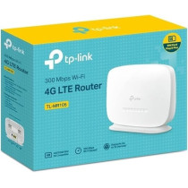 TP-Link 300Mbps 4G WiFi Router, Cutting-Edge Mobil WiFi Router 4G Cat4 LTE Network, Ideal For Gaming And Streaming, Nano SIM Card Slot, Plug And Play, Secure Network WPA-PSK(TL-MR105)
