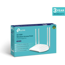 TP-Link TL-WA1201 Access Point Dual Band AC1200, Supports Passive PoE, Supports Access Point, Range Extender, Multi-SSID, And Client Modes, Boosted Coverage