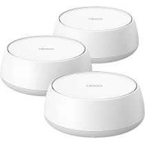 TP-Link Deco BE25(3-Pack), BE3600 Mbps, 2 x 2.5 Gbps Ports, AI Supported Multi-Process Capability, Connectivity Up To 150 Devices, VPN, WPA3, Dual-Band Wi-Fi 7 Mesh System