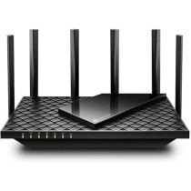 TP-Link Archer AXE75 Wi-Fi 6E WLAN Router (5400 Mbps Tri-Band, 4 x Gigabit LAN Ports, 1 x USB 3.0 Port, WPA3, HomeCare, Compatible With Alexa, Tether APP), Black