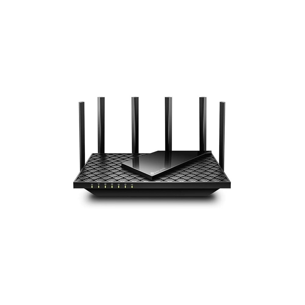 TP-Link Archer AXE75 Wi-Fi 6E WLAN Router (5400 Mbps Tri-Band, 4 x Gigabit LAN Ports, 1 x USB 3.0 Port, WPA3, HomeCare, Compatible With Alexa, Tether APP), Black