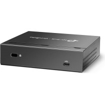 TP-Link OC200 Omada Hybrid PoE Hardware Controller For EAP Series, USB Port For Automatic Backup, Cloud Service, Mobile App, Plug And Play, Metal Housing, Grey Metallic