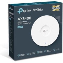 TP-Link EAP670 AX5400 Gigabit WiFi 6 WLAN Access Point (Omada SDN, Central Management, 1 x 2.5G Port, Seamless WLAN Roaming, PoE/DC Powered) White