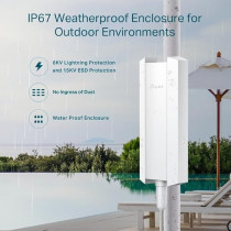 TP-Link Omada Business WiFi 6 AX1800 – Access Point For Indoor And Outdoor (EAP610-Outdoor)