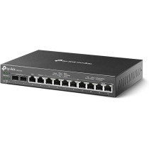 TP-Link ER7212PC, Omada Router, PoE Switch And Controller 3-in-1 Gigabit VPN Router, Up To 4 WAN, 8 PoE+ LAN Port 110W, Fanless, Easy Installation, Load Balance