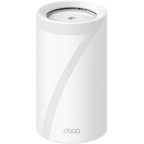 TP-Link Tri-Band WiFi 7 BE22000 Whole Home Mesh System (Deco BE85), 12-Stream 22 Gbps, 2x 10G + 2x 2.5G Ports Wired Backhaul, 8x High-Gain Antennas, VPN, AI-Roaming, 4x4 MU-MIMO, HomeShield(1-Pack)