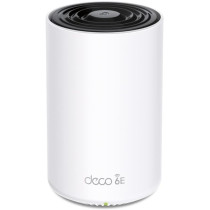 TP-Link Deco XE75(1-Pack) 5400Mbps Gigabit Mesh Wi-Fi 6 Wireless Router, Beamforming, MU-MIMO OFDMA, 6 Streams, 1.7 GHz Quad-Core CPU, White