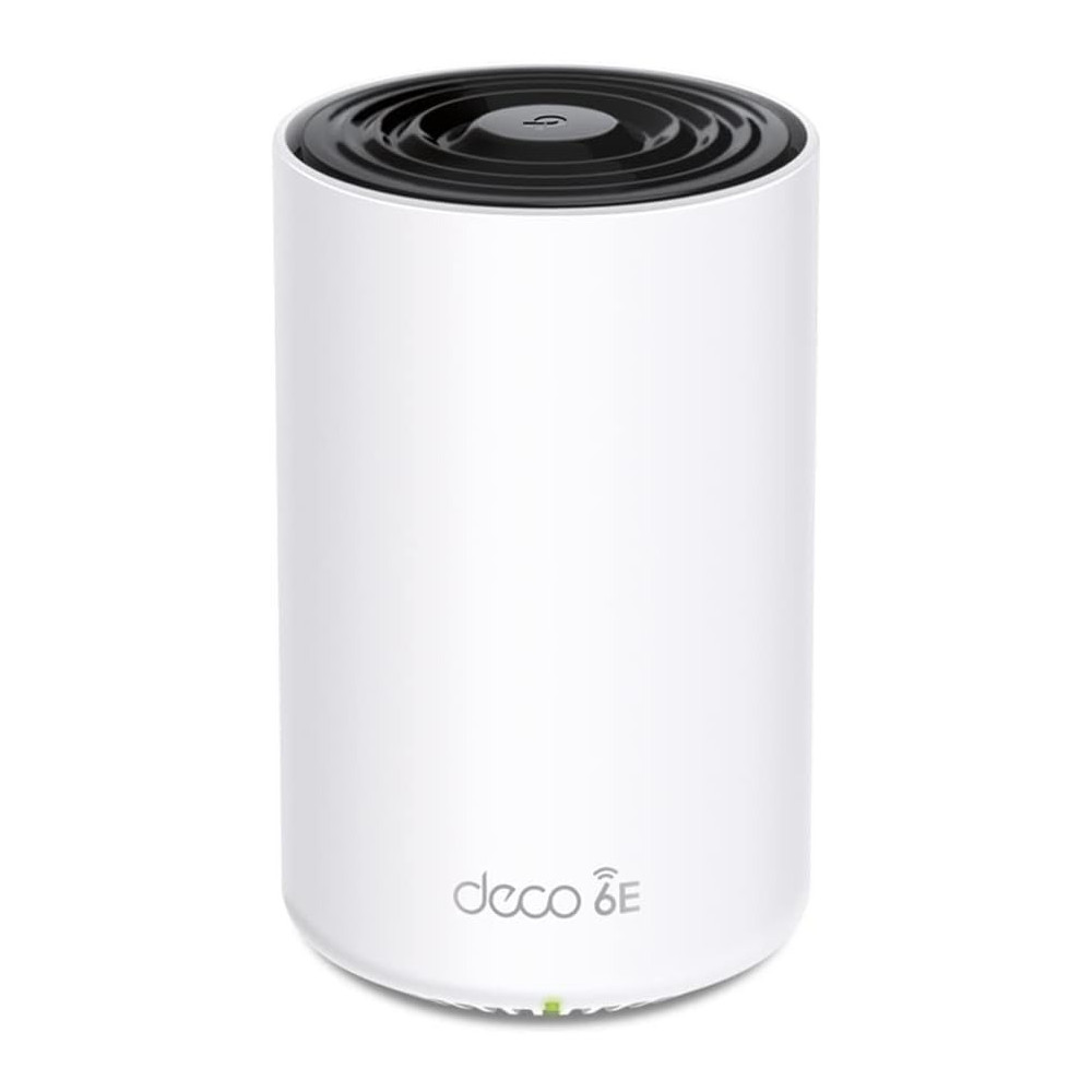 TP-Link Deco XE75(1-Pack) 5400Mbps Gigabit Mesh Wi-Fi 6 Wireless Router, Beamforming, MU-MIMO OFDMA, 6 Streams, 1.7 GHz Quad-Core CPU, White