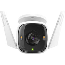 Tapo 2K QHD Outdoor Security Camera, IP66 Weatherproof, Motion Detection, Starlight, Built-In Siren, 4MP, Colour Night Vision, Cloud And SD Card Storage, Works With Alexa And Google Home (Tapo C320WS)