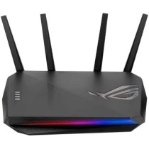 ASUS ROG Strix AX5400 WiFi 6 Gaming Router (GS-AX5400) - Dedicated Gaming Port, VPN Fusion, Lifetime Free Internet Security, Instant Guard, AiMesh, Adaptive QoS, Port Forwarding, Aura RGB, Black