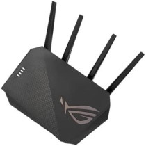 ASUS ROG Strix AX5400 WiFi 6 Gaming Router (GS-AX5400) - Dedicated Gaming Port, VPN Fusion, Lifetime Free Internet Security, Instant Guard, AiMesh, Adaptive QoS, Port Forwarding, Aura RGB, Black