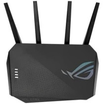 ASUS ROG Strix AX5400 WiFi 6 Gaming Router (GS-AX5400) - Dedicated Gaming Port, VPN Fusion, Lifetime Free Internet Security, Instant Guard, AiMesh, Adaptive QoS, Port Forwarding, Aura RGB, Black