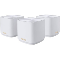 ASUS ZenWiFi AX Mini (XD5) Dual-Band Whole Home Mesh WiFi System, WiFi 6, 802.11ax, Up To 5000 sq ft And 5+ Rooms, AiMesh, Lifetime Free Internet Security, White
