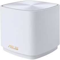 ASUS ZenWiFi AX Mini (XD5) Dual-Band Whole Home Mesh WiFi System, WiFi 6, 802.11ax, Up To 5000 sq ft And 5+ Rooms, AiMesh, Lifetime Free Internet Security, White
