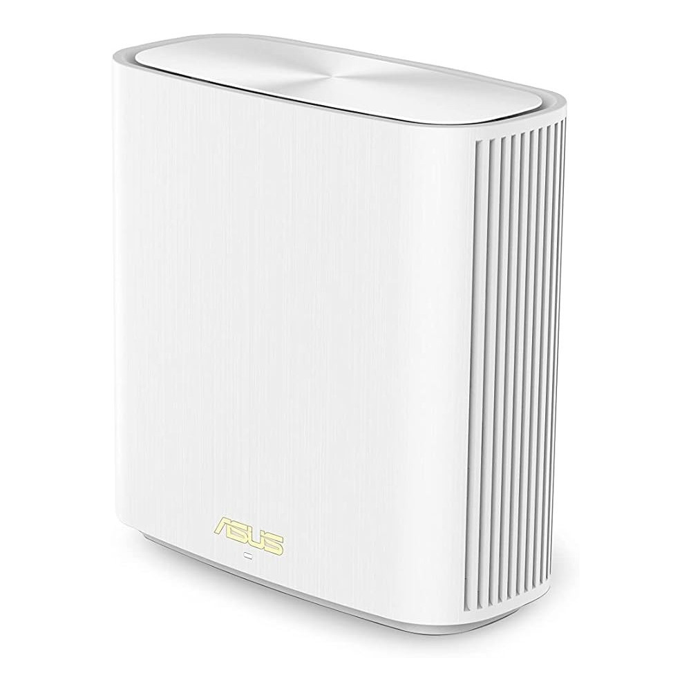 Asus Zenwifi XD6 W 1 Pk Ax5400 Whole Home Triband Mesh Wifi 6 System, Coverage Up To 2700 Sq.Ft And 3+ Bedroom, 5400Mbps, Aimesh, Parental Controls, Easy Setup, Pack Of 1, White