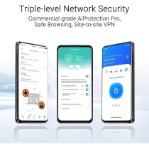 ASUS ZenWiFi BT8 (2pk) Tri-Band WiFi 7 Mesh Router: 14000 Mbps, Coverage Up To 5900 sq ft, Dual 2.5G Ports, SSIDs For IoT, VPN, Parental Controls, Network Security, 4G LTE And 5G, White