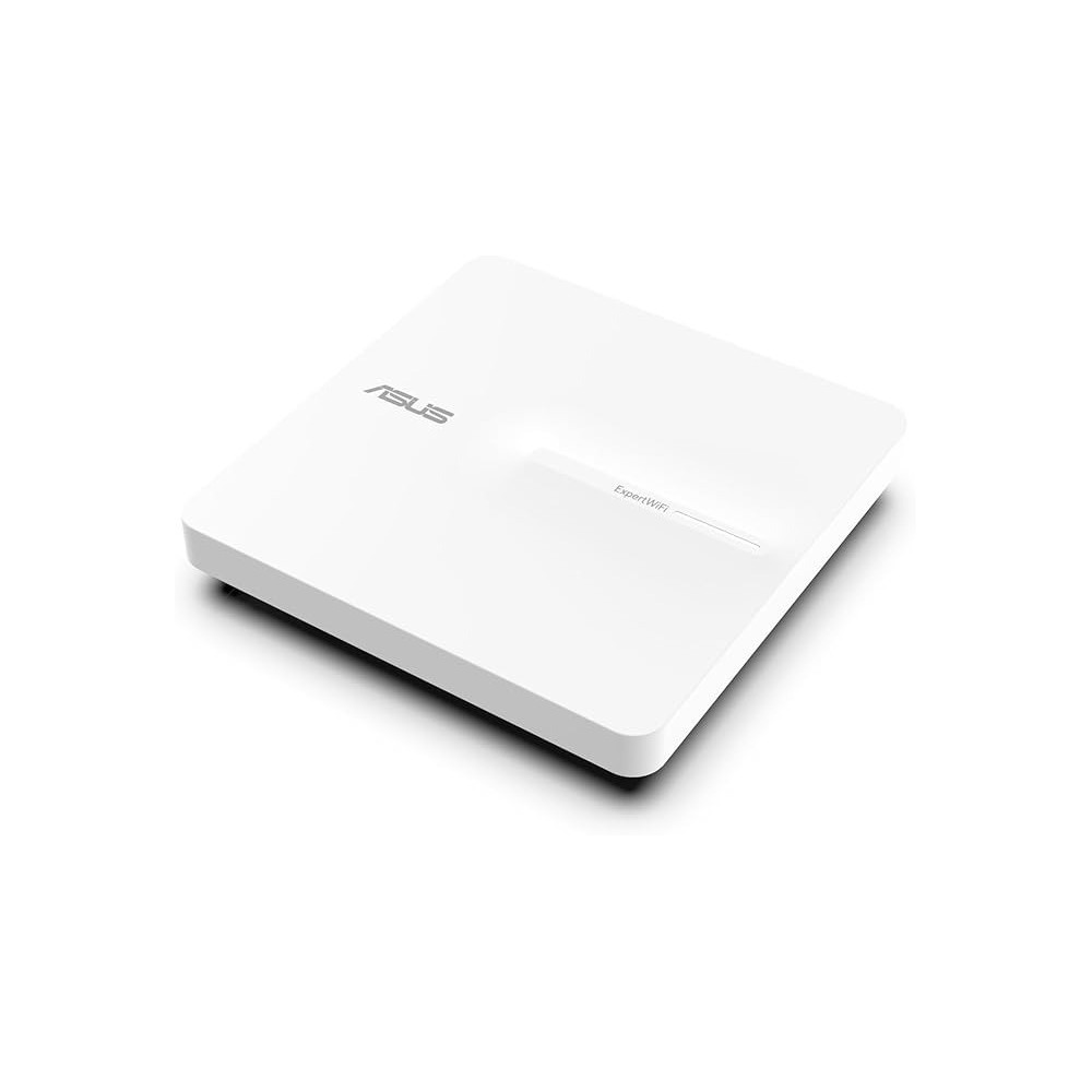 ASUS ExpertWiFi EBA63, AX3000 Dual-Band WiFi 6 (802.11ax) PoE Access Point, Support Up To 5 SSIDs And VLAN, Self-Defined Network, Support PoE And PoE+, Easy Management App, AiMesh Compatible, White