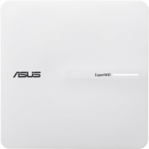 ASUS ExpertWiFi EBA63, AX3000 Dual-Band WiFi 6 (802.11ax) PoE Access Point, Support Up To 5 SSIDs And VLAN, Self-Defined Network, Support PoE And PoE+, Easy Management App, AiMesh Compatible, White