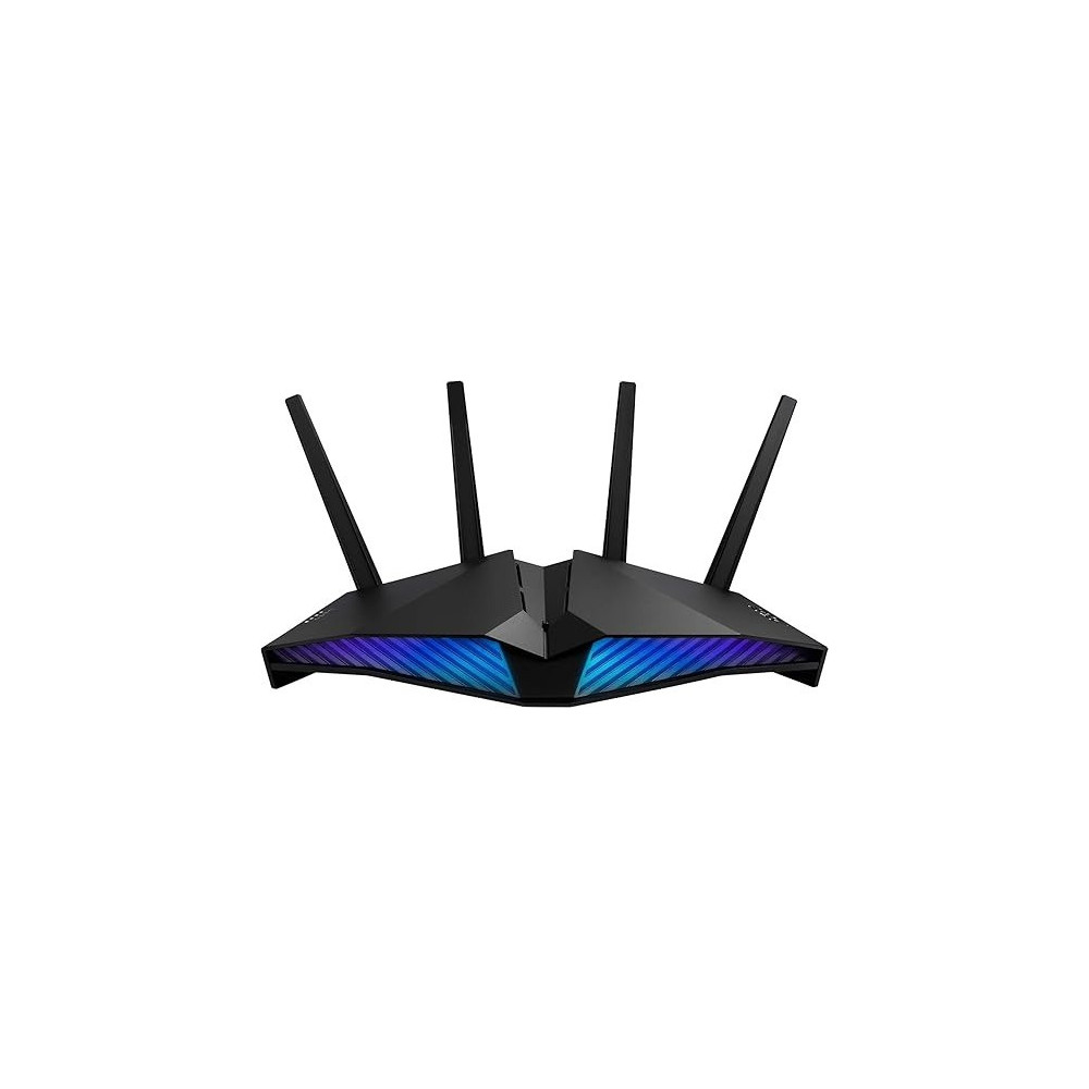 ASUS ROG Strix GS-AX5400 WiFi 6 Gaming Router - Dedicated Gaming Port, VPN Fusion, Free Lifetime Internet Security, Instant Guard, AiMesh, Adaptive QoS, Port Forwarding, Aura RGB, Black