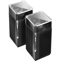 ASUS ZenWiFi Pro XT12 AX11000 Tri-Band WiFi 6 Router, 12 Streams, Coverage Up To 6000 sq ft, Subscription-free Network Security, Advanced Parental Controls, Instant Guard, VPN, Dual 2.5G Ports, 2 PK