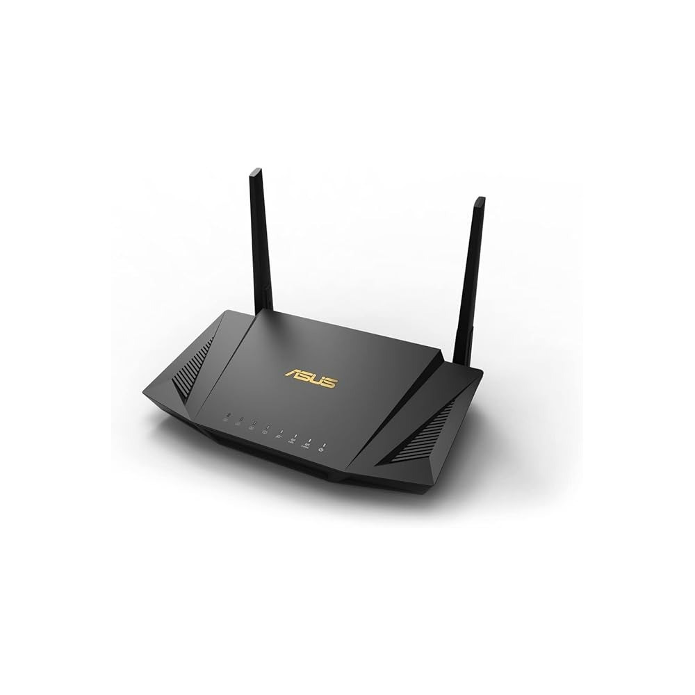 Asus RT-AX56U Ax1800 Dual Band Wifi 6 (802.11Ax) Router With Mu-Mimo And Ofdma Technology, Black