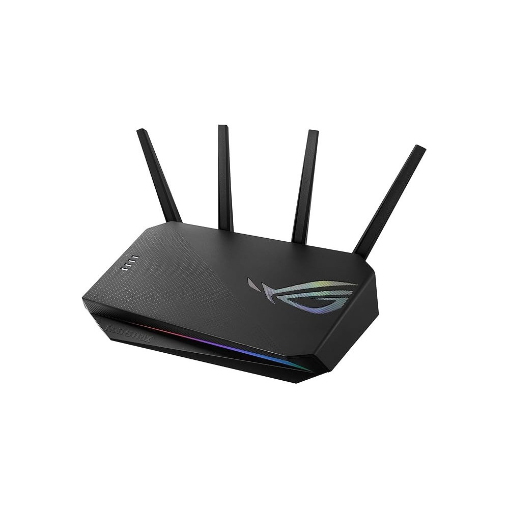 ASUS ROG Strix AX5400 WiFi 6 Gaming Router (GS-AX5400) - Dedicated Gaming Port, VPN Fusion, Lifetime Free Internet Security, Instant Guard, AiMesh, Adaptive QoS, Port Forwarding, Aura RGB