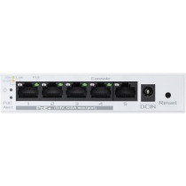 ASUS ExpertWiFi EBP15, 5-Port GbE Smart Managed PoE+ Switch, Supports PoE Priority Setting, Perfect For PoE APs, IP Cameras, VoIP Phones, Centralized App Management With ExpertWiFi Router, White