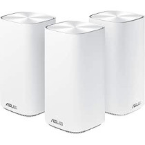 ASUS CD6, AC1500 Dual Band Mesh Wi Fi System Pack of 3, White, 90IG05S0-BU2420, ZenWiFi CD6 3pk, 3 Pack Mini