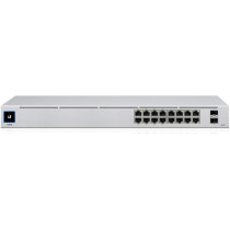 Ubiquiti Networks Commercial UniFi USW-16-POE Gen2 Configurable 16-Port Gigabit PoE Ethernet Switch with SFP