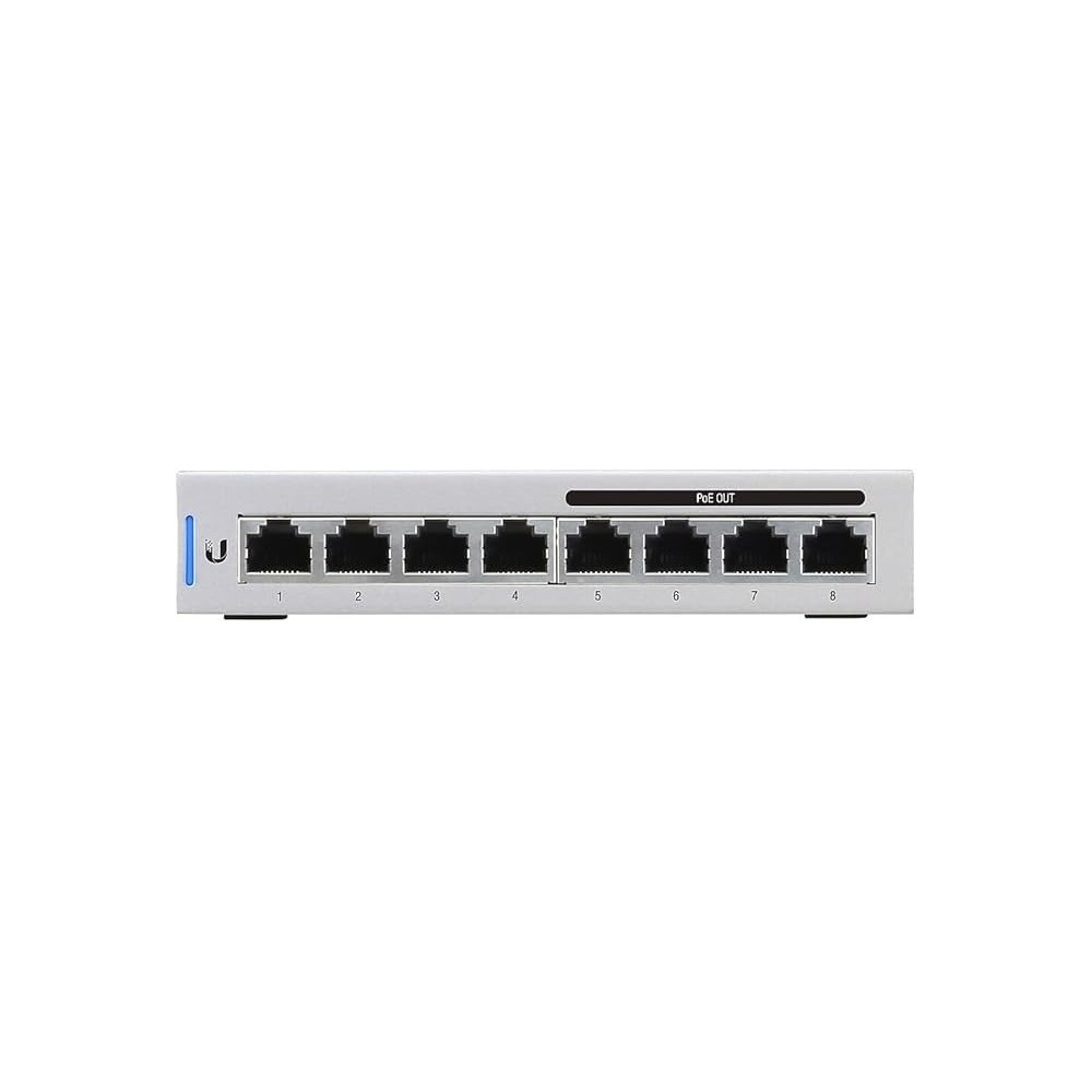 Ubiquiti US-8-60W Unifi Switch 8-Piece Port, 60W, Grey